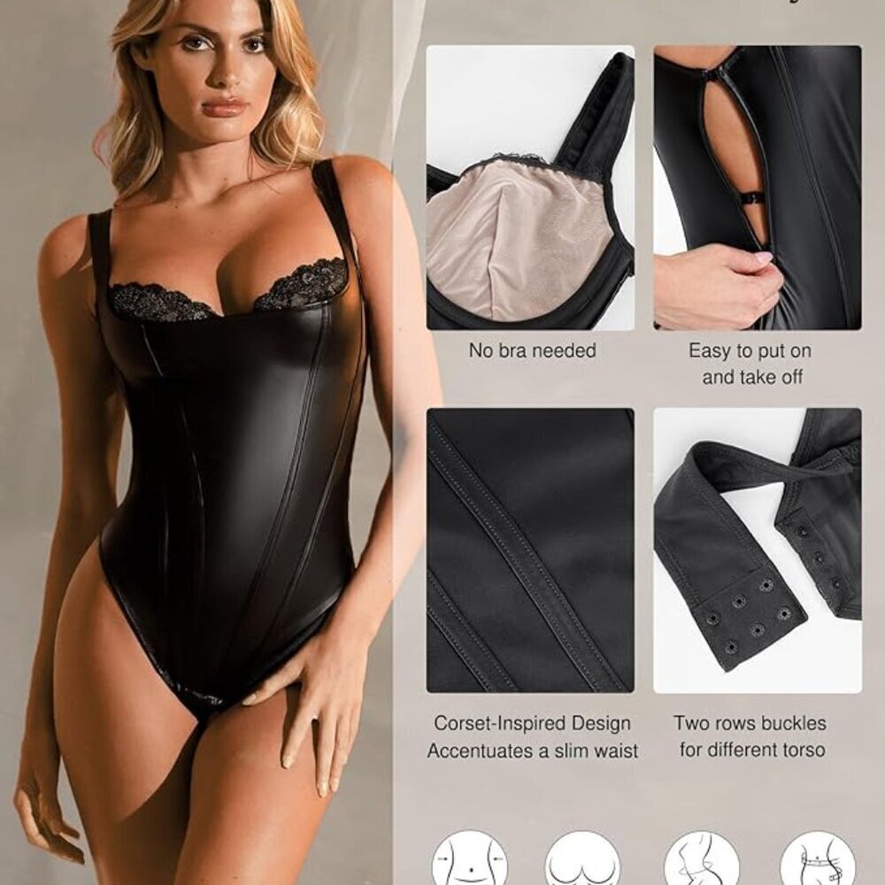 Leather Bodysuit